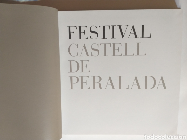 Libros de segunda mano: Festival Castell de Peralada . El escenario de las emociones .2013 . - Foto 8