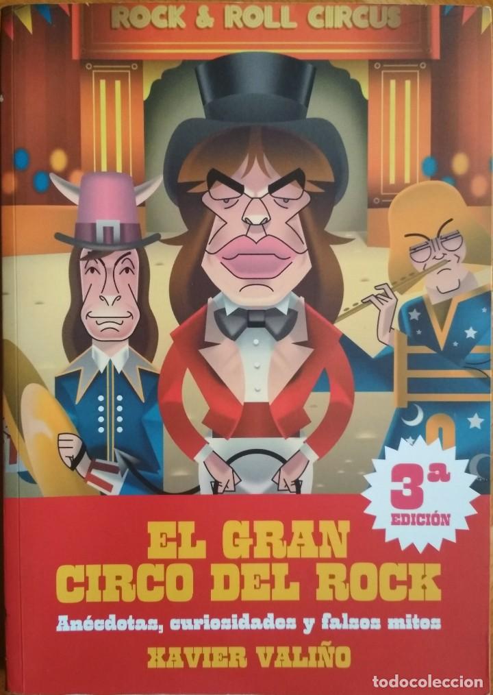 Libros de segunda mano: El Gran Circo del Rock (Xavier Vali&ntilde;o) - Foto 1