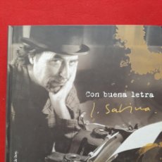 Libros de segunda mano: CON BUENA LETRA, JOAQUIN SABINA, MUSICA / MUSIC, EDICIONES TEMAS DE HOY, 2002. Lote 395284399
