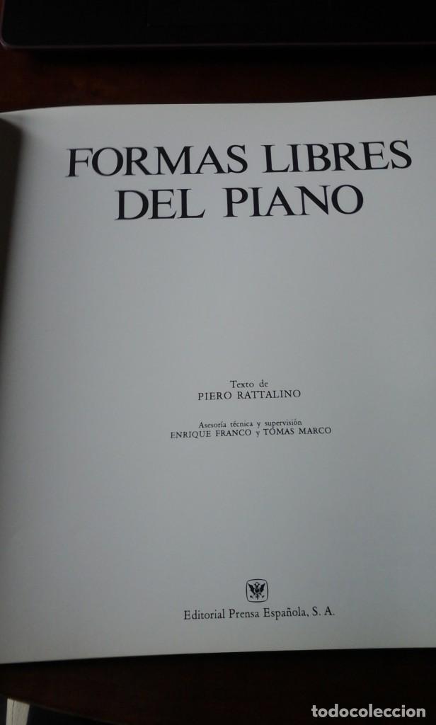 Livres d'occasion: FORMAS LIBRES DEL PIANO. Las Formas de la gran M&uacute;sica n&ordm; 11 (Madrid, 1982)