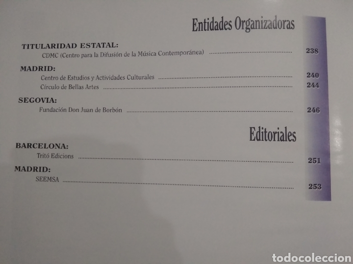 Libros de segunda mano: Libro de oro de la musica espa&ntilde;ola. - Foto 8