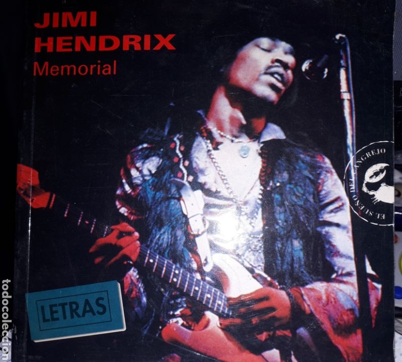 Libros de segunda mano: JIMI HENDRIX MEMORIAL LETRAS - Foto 1