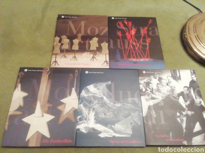 Libros de segunda mano: Lote de 5 programas de lujo del gran teatro del Liceu. - Foto 1