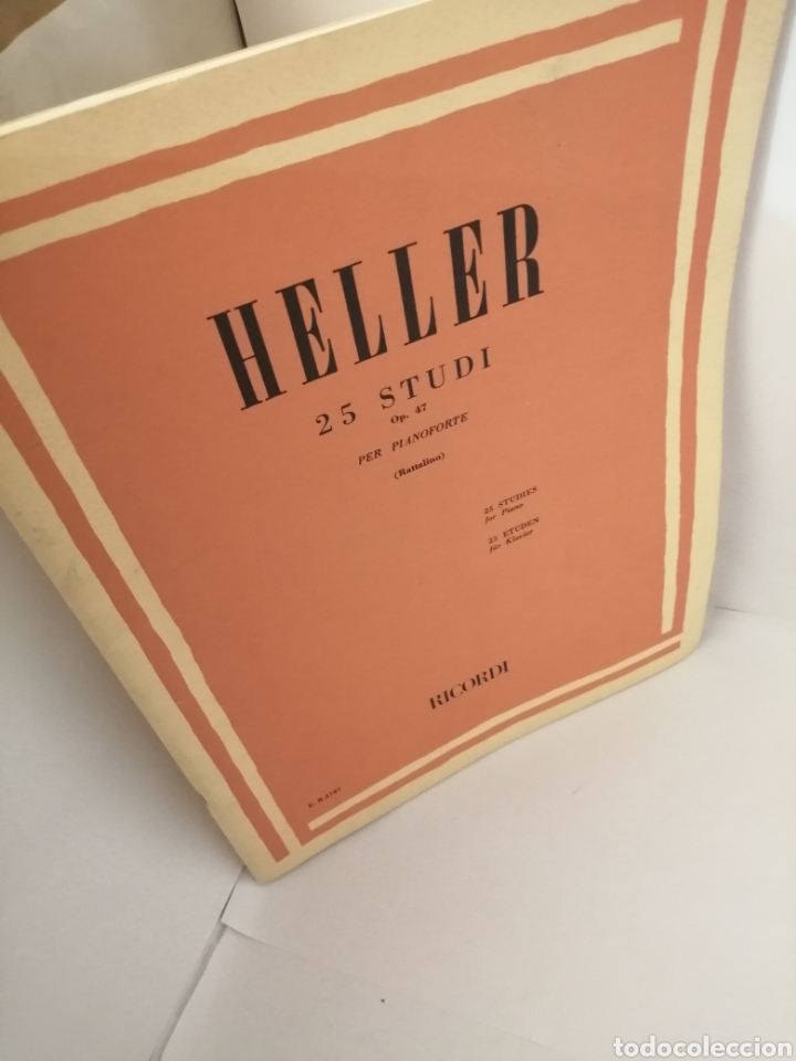 Libros de segunda mano: HELLER. 25 Studi per pianoforte Op. 47 DE Stephen Heller - Foto 2