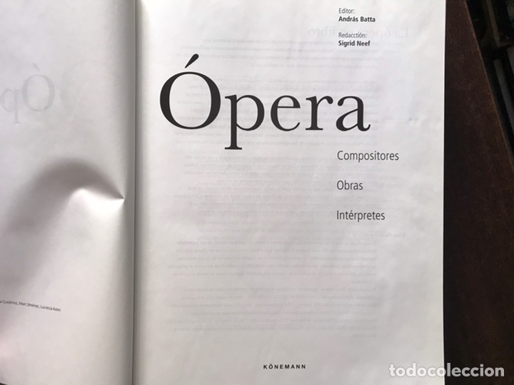 Libros de segunda mano: &Oacute;pera. Andr&eacute;s Batta. - Foto 8