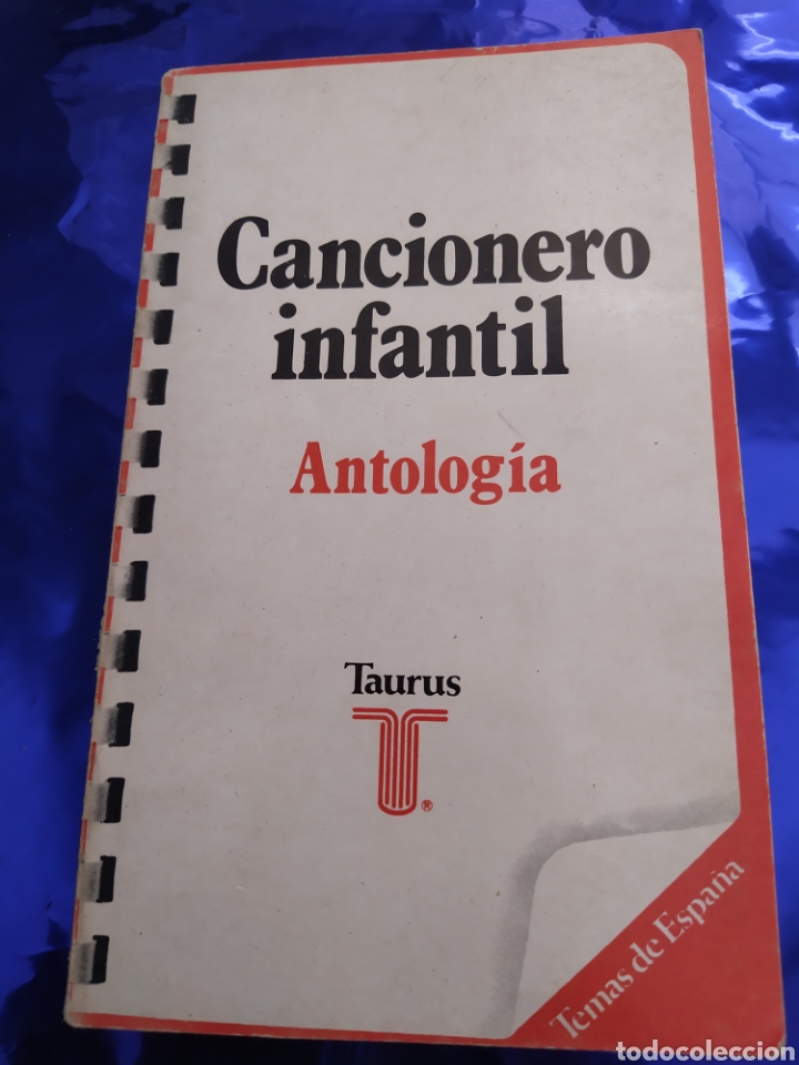 Second hand books: Cancionero infantil Antologia taurus