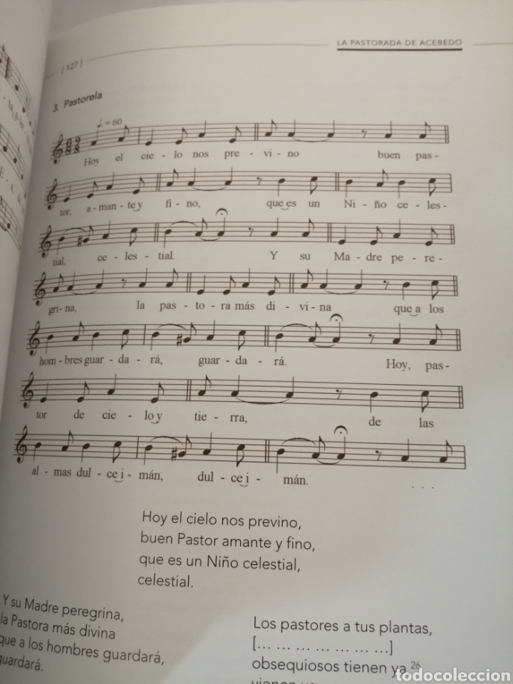 Libros de segunda mano: LA PASTORADA DE ACEBEDO: AUTO TRADICIONAL DE NAVIDAD - Foto 3