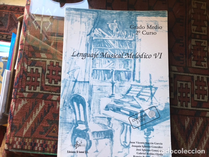 Second hand books: Lenguaje musical mel&oacute;dico VI. Grado medio 2&ordm; curso. Sin CD&rsquo;s