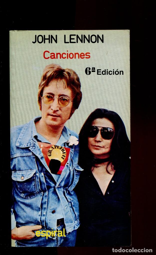 Libros de segunda mano: John Lennon. Canciones. edici&oacute;n biling&uuml;e. - Foto 1