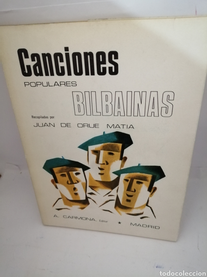 Second hand books: CANCIONES POPULARES BILBAINAS: Folklore musical espa&ntilde;ol (Primera edici&oacute;n)