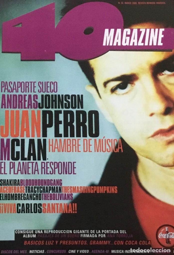 Second hand books: 40 MAGAZINE - N&ordm; 33