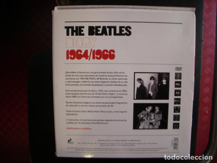 Libros de segunda mano: THE BEATLES DIARY 1964/ 1966. 2 DVDS + LIBRO. - Foto 2