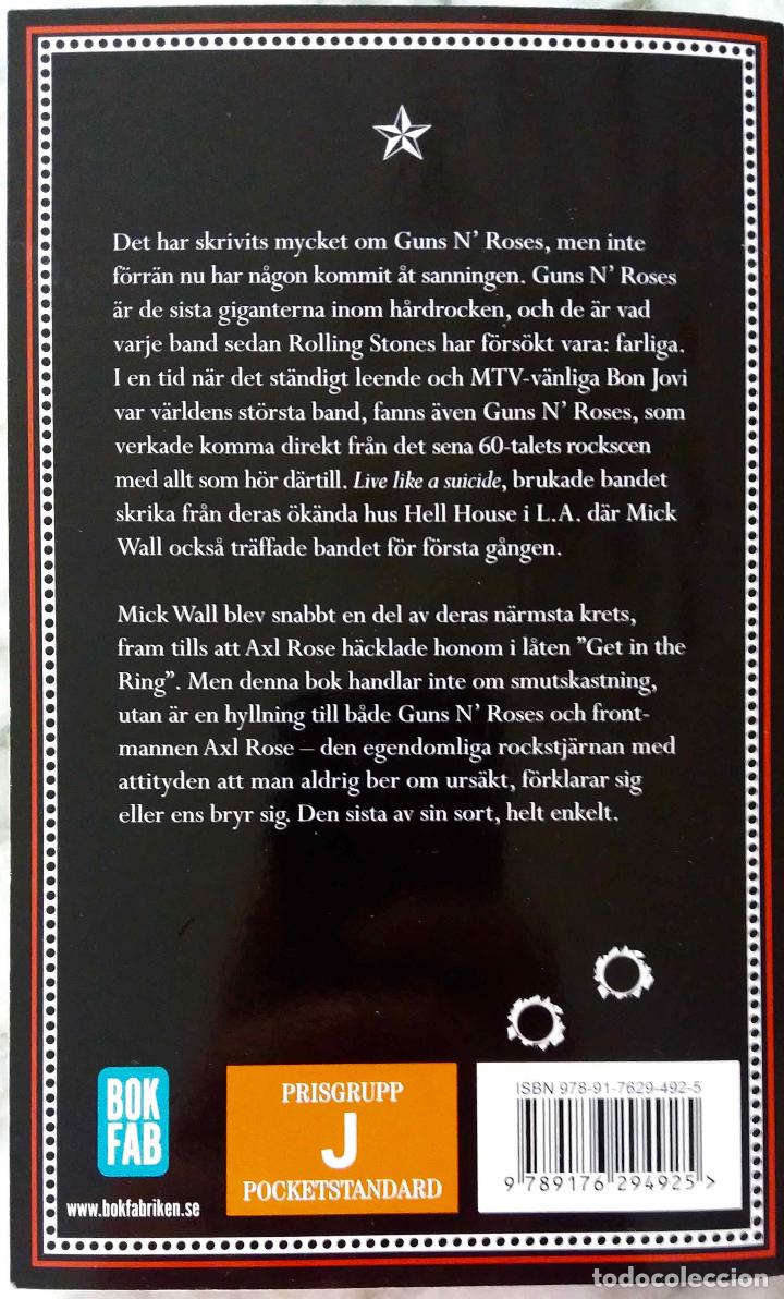 Libros de segunda mano: GUNS N ROSES, MICK WALL. LIBRO EN LITUANO - Foto 2