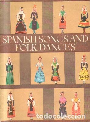 Gebrauchte B&uuml;cher: SPANISH SONGS AND FOLK DANCES. A-MU-855