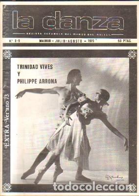 Gebrauchte B&uuml;cher: LA DANZA.TRINIDAD VIVES Y PHILIPPE ARRONA. N&ordm; 8-9.MADRID- JULIO-AGOSTO. 1973. A-DANZA-008
