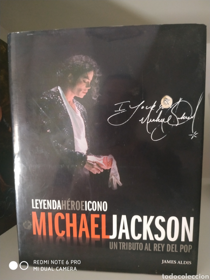Libros de segunda mano: Leyenda Héroe Icono. Michael Jackson. Un tributo al rey del pop. James Aldis. - Foto 1 - 212846272