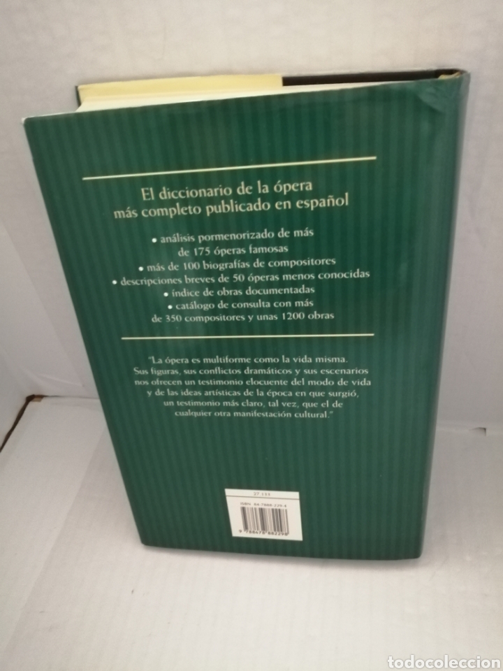 Libros de segunda mano: Diccionario de la &oacute;pera - Foto 2