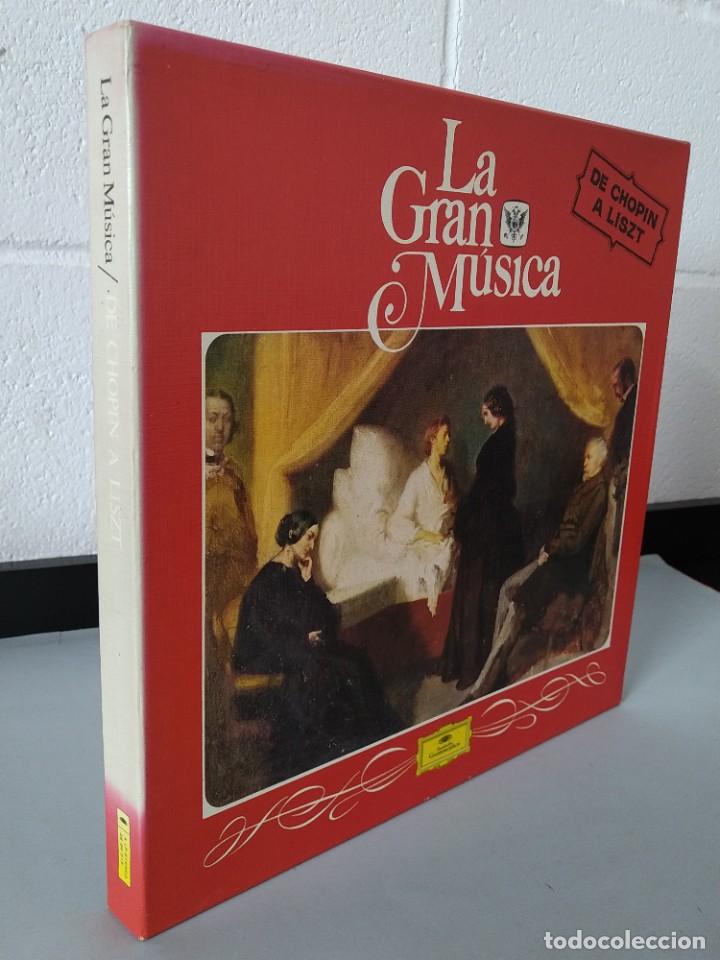 Livres d'occasion: LA MUSICA ELEGIDA, DE CHOPIN A LISZT - HISTORIA DE LA MUSICA + 4 LPS - 1982 ... L1752