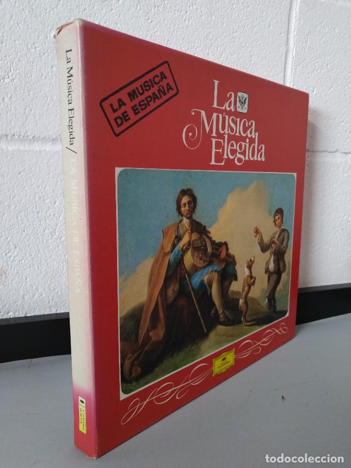 Livres d'occasion: LA MUSICA ELEGIDA, LA MUSICA DE ESPA&Ntilde;A - HISTORIA DE LA MUSICA + 4 LPS - 1982 .. L1753