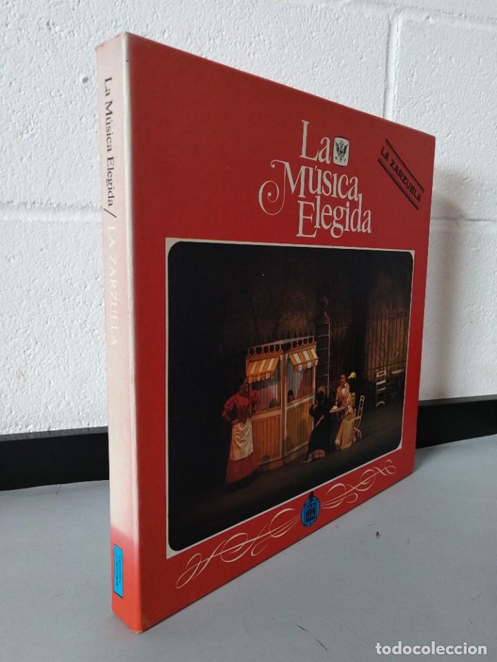 Livres d'occasion: LA MUSICA ELEGIDA, LA ZARZUELA - HISTORIA DE LA MUSICA + 4 LPS - 1982 .. L1755