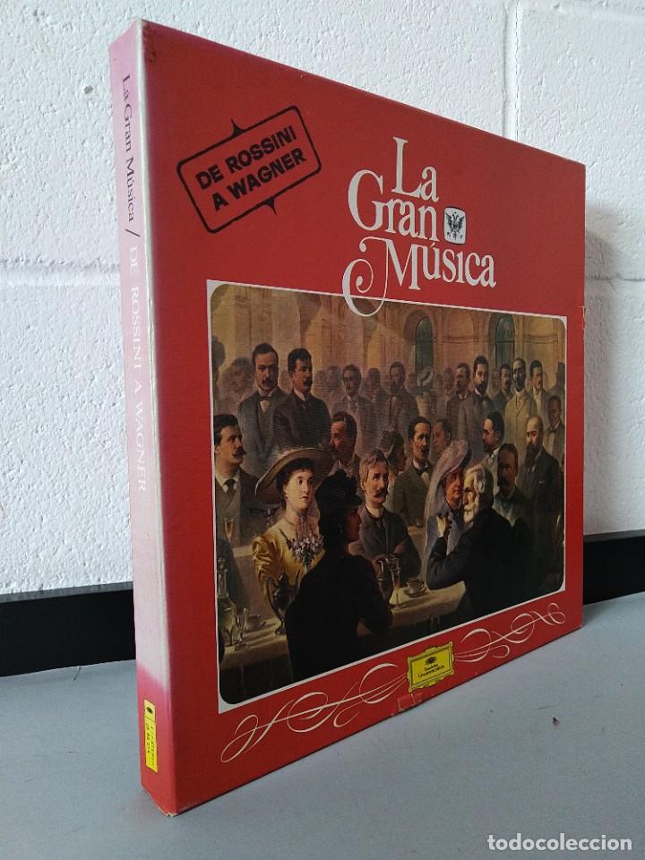 Livres d'occasion: LA MUSICA ELEGIDA, ROSSINI A WAGNER - HISTORIA DE LA MUSICA + 4 LPS - 1982 .. L1756