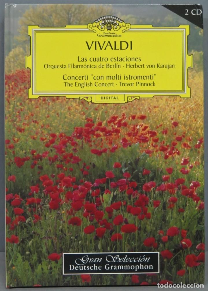 Libros de segunda mano: 2 CD + LIBRO. VIVALDI. LAS CUATRO ESTACIONES - Foto 1