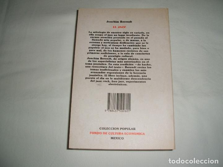 Libros de segunda mano: Libro Jazz, su origen y desarrollo de Joachim E. Berendt - Foto 2
