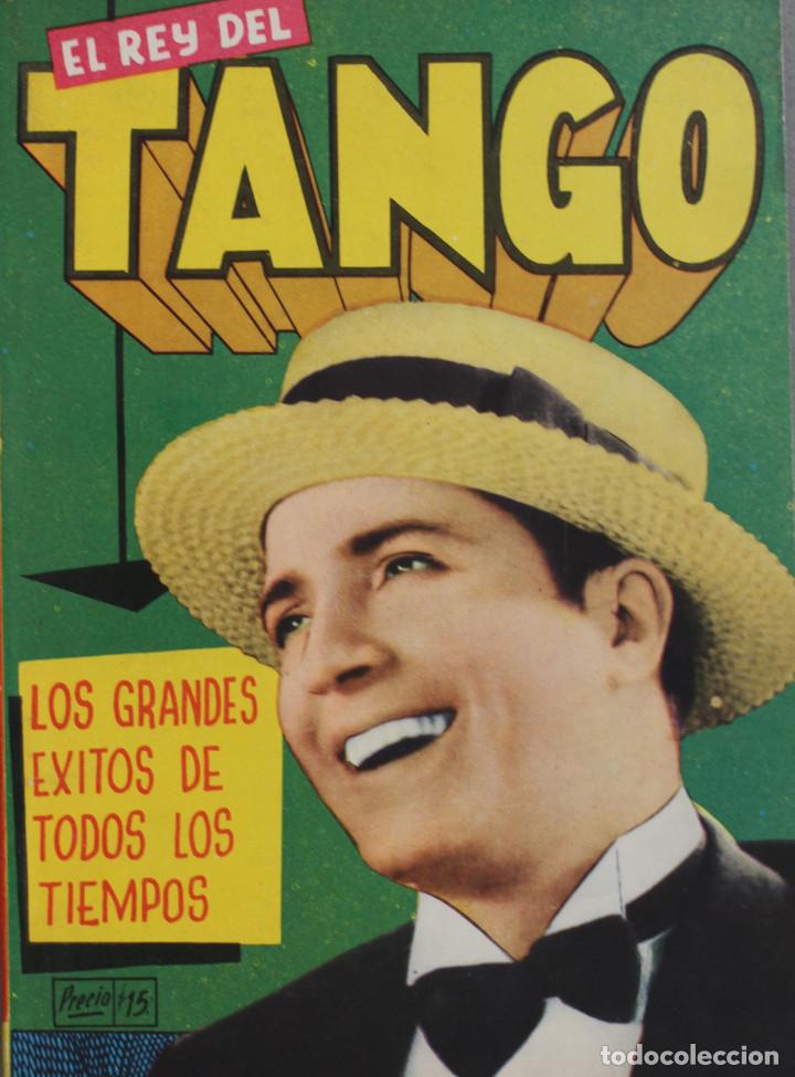 Gebrauchte B&uuml;cher: EL REY DEL TANGO GRANDES EXITOS DE TODOS LOS TIEMPOS// CANCIONERO// ED.BUCHIERI// BUENOS AIRES,1961