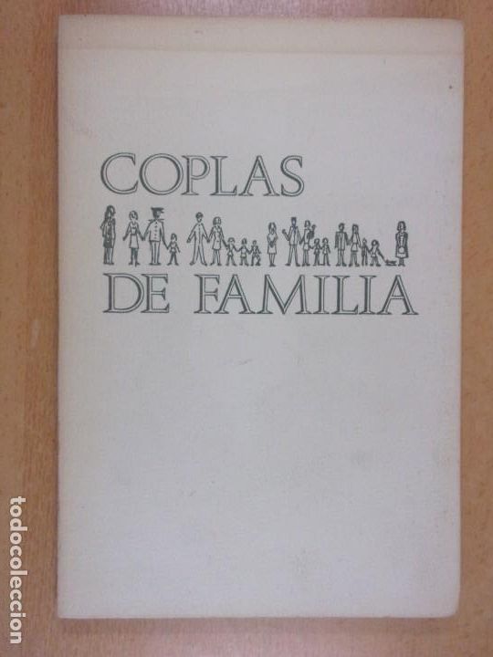 Libros de segunda mano: COPLAS DE FAMILIA / FERNANDO VIVES / 1969