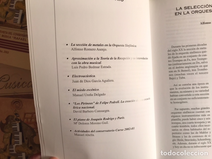 Libros de segunda mano: Musicalia. N&ordm; 3 - Foto 2
