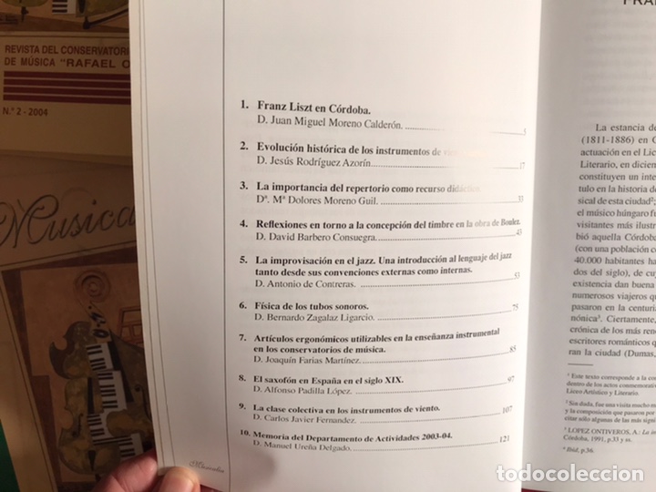 Libros de segunda mano: Musicalia. Siete n&uacute;meros - Foto 12