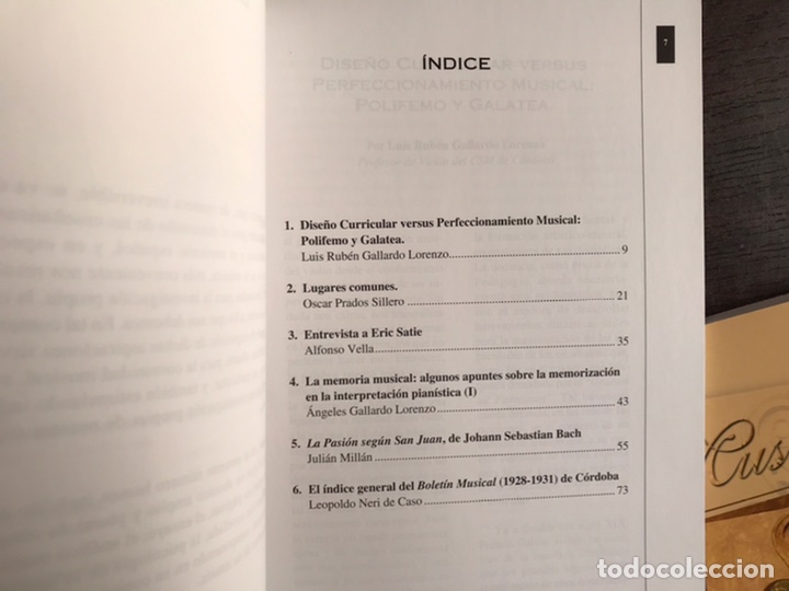 Libros de segunda mano: Musicalia. Siete n&uacute;meros - Foto 17
