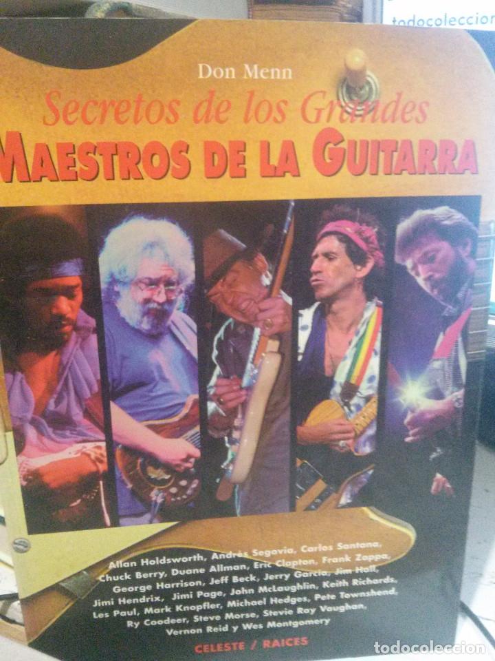 Libros de segunda mano: SECRETOS DE LOS GRANDES MAESTROS DE LA GUITARRA - DON MENN
