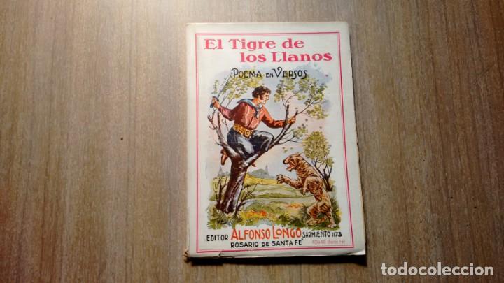 Libros de segunda mano: CANCIONERO - EL TIGRE DE LOS LLANOS -
