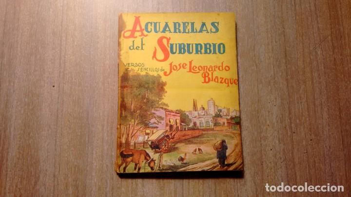 Libros de segunda mano: CANCIONERO - ACUARELAS DEL SUBURBIO -