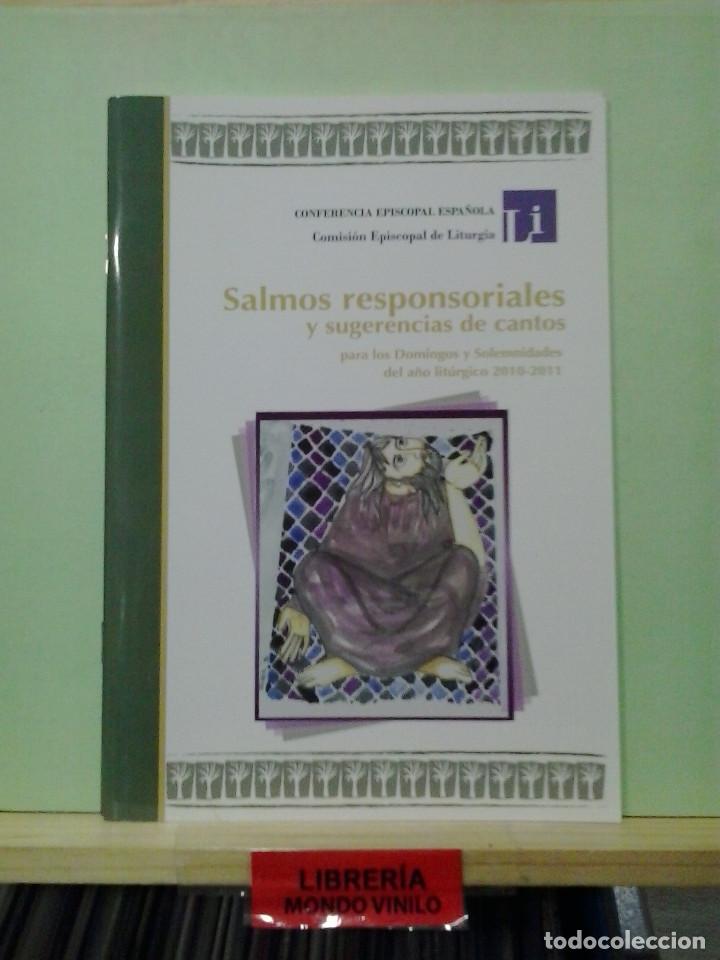 Libros de segunda mano: LMV - Salmos responsoriales y sugerencias de cantos, a&ntilde;o liturgico 2010 - 2011