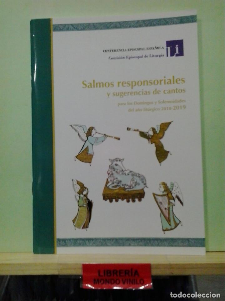 Second hand books: LMV - Salmos responsoriales y sugerencias de cantos, a&ntilde;o liturgico 2018 - 2019