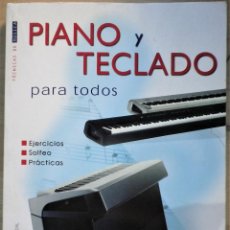 Libros de segunda mano: PIANO Y TECLADO PARA TODOS