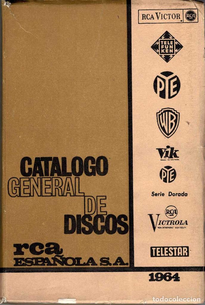 Libri di seconda mano: Cat&aacute;logo General de Discos RCA Espa&ntilde;ola 1964