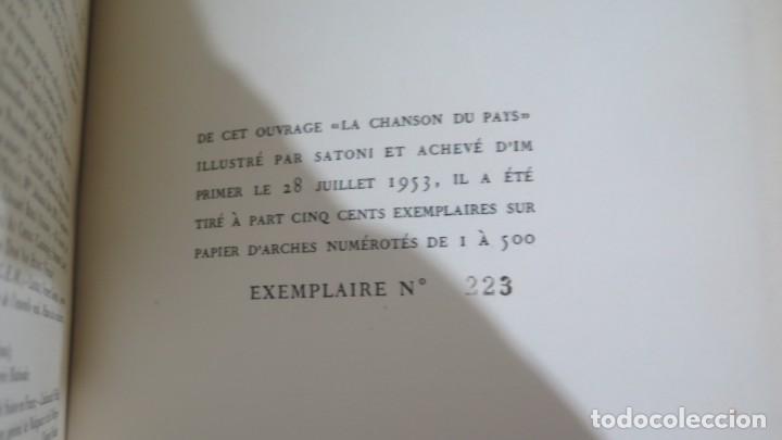 Libros de segunda mano: 1953.- LA CHANSON DU PAYS - Foto 4