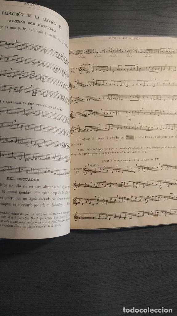 Libros de segunda mano: Metodo de solfeo Eslava. ATD - Foto 4
