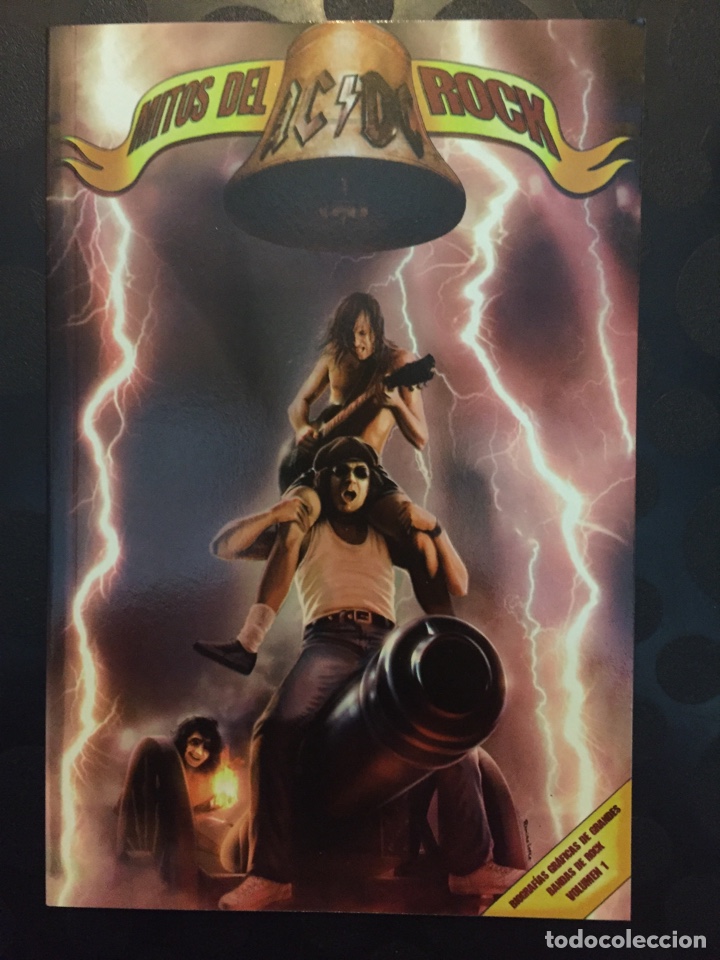 Libros de segunda mano: AC/DC MITOS DEL ROCK BIOGRAF&Iacute;AS GR&Aacute;FICAS VOL.1 ED.QUARENTENA ( 2009 )