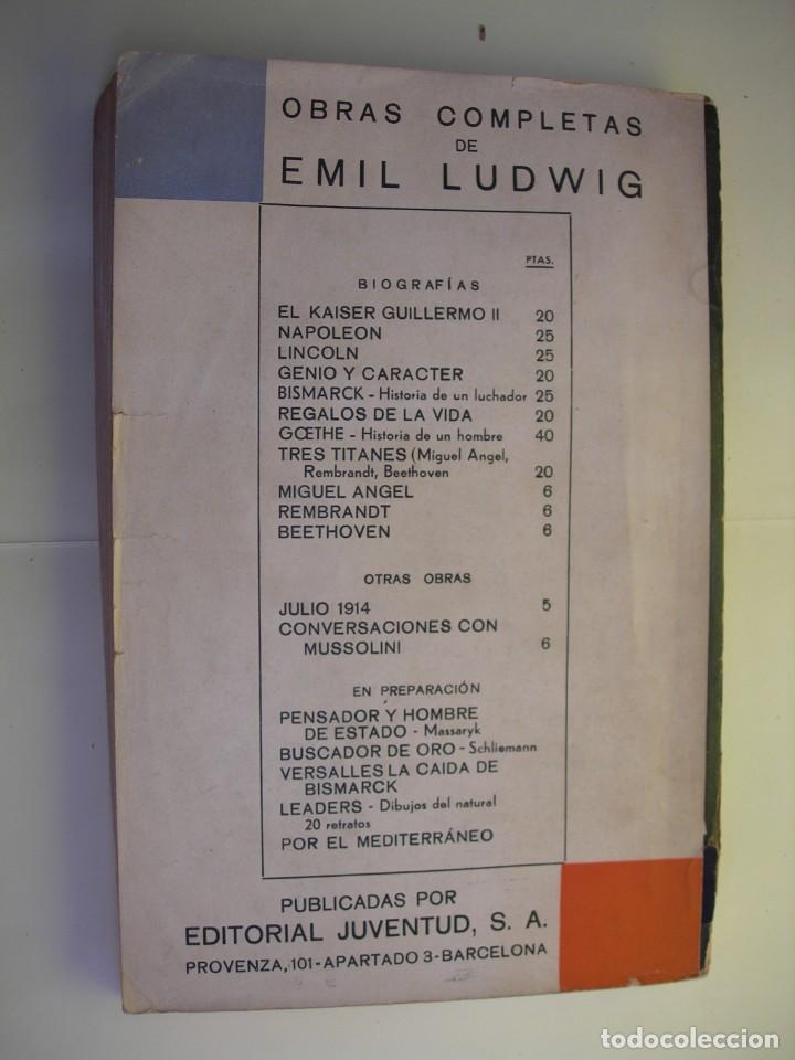 Libros de segunda mano: BEETHOVEN / EMIL LUDWIG - Foto 2