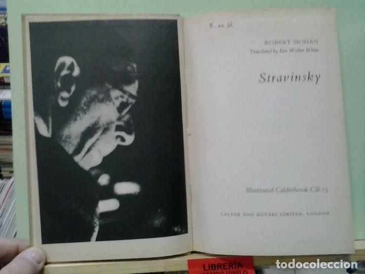 Libros de segunda mano: LMV - Stravinsky. Robert Siohan. Texto en ingles - Foto 2