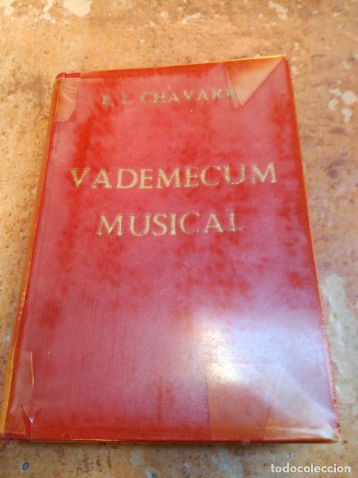 Libros de segunda mano: VADEMECUM MUSICAL-ORIGINAL A&Ntilde;O 1949