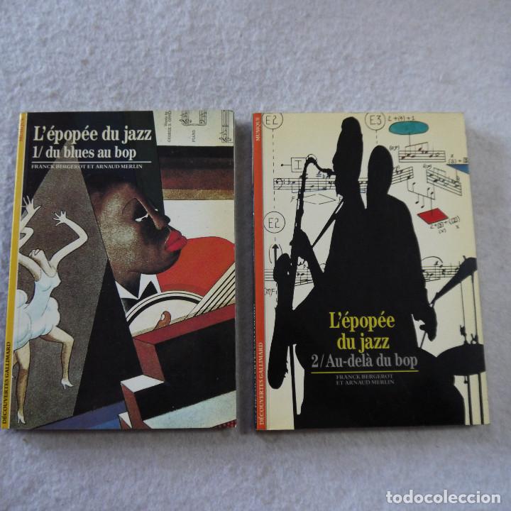 Libros de segunda mano: L'&Eacute;POP&Eacute;E DU JAZZ 1: DU BLUES AU BOP / L'&Eacute;POP&Eacute;E DU JAZZ 2: AU-DEL&Agrave; DU BOP - FRANCK BERGEROT ET ARNAUD