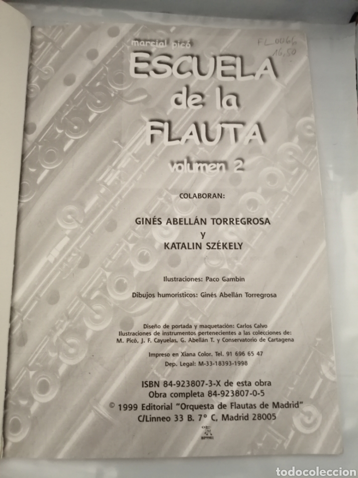 Libros de segunda mano: Escuela de la Flauta: Volumen 2 - Foto 4