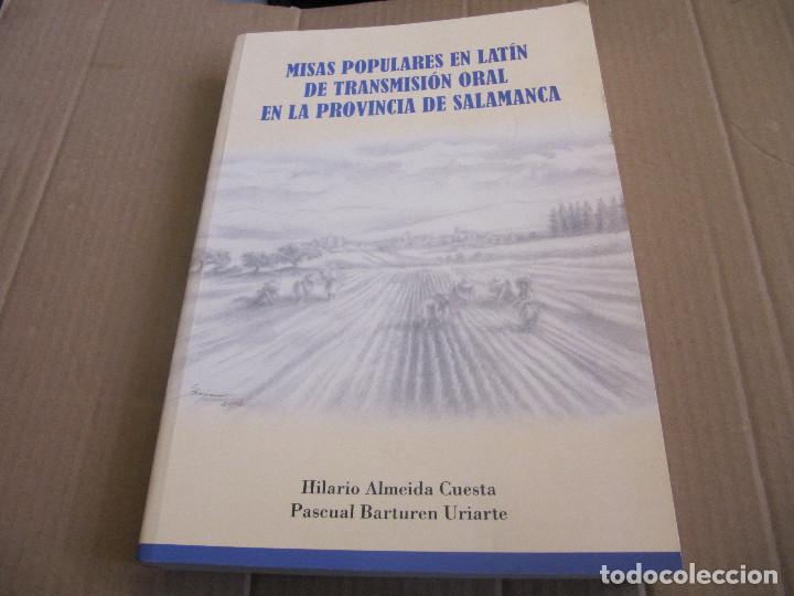 Second hand books: Misas populares en lat&iacute;n de transmisi&oacute;n oral en la provincia de Salamanca