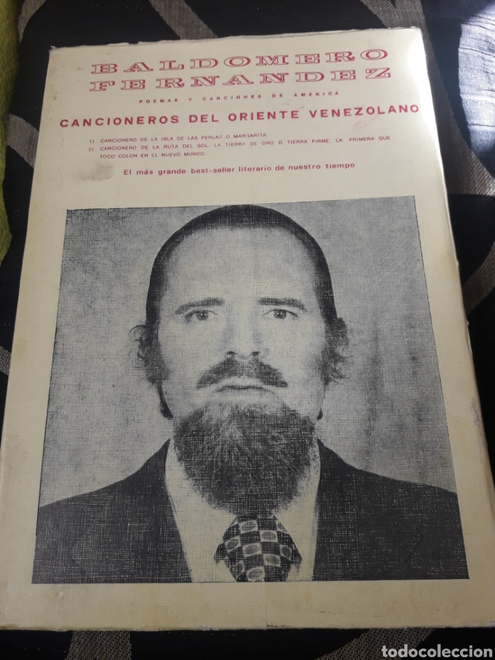 Gebrauchte B&uuml;cher: Cancionero del Oriente Venezolano, firmado y dedicado por el autor