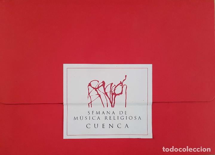 Libros de segunda mano: Semana de M&uacute;scia religiosa de Cuenca. 2005 programa de lujo - Foto 2